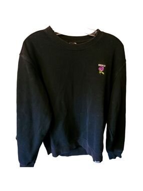 BROKEN PROMISES Long Sleeve  Black Sweatshirt Size Medium